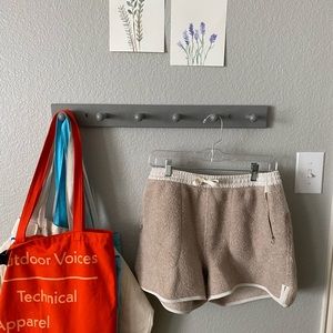 Outdoor Voices MegaFleece Shorts!